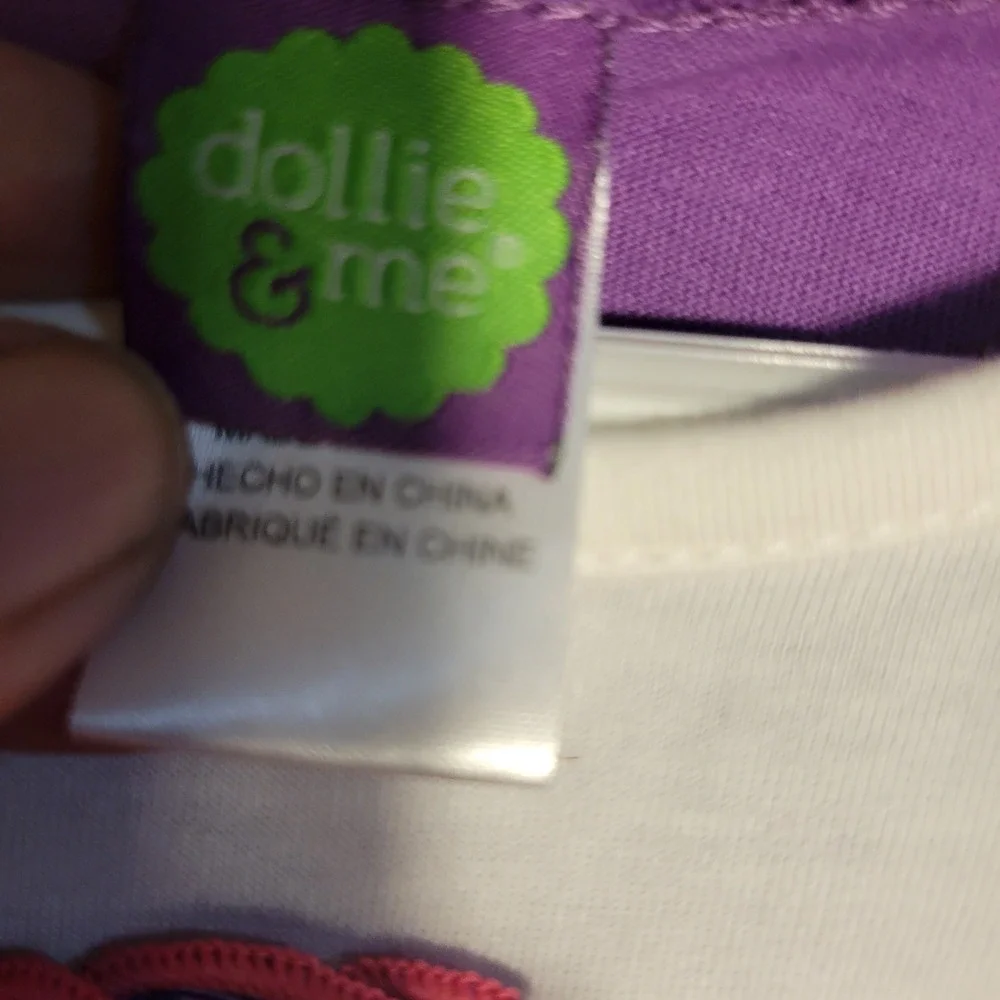Dollie & Me Girls 6X Matching Outfit Set Purple Pink Plaid Skirt Bolero 3 PC NEW